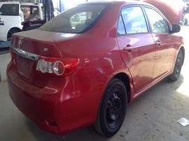 2011 TOYOTA COROLLA, RED, LE MODEL, 1.8L, AT.   Z26472